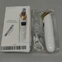 2026 Pore Vacuum, USB Rechargeable Blackhead Remover Vacuum,3 Levels Adjustable Pore Vacuum Blackhead Remover, with 5 Suction Power,6 Probes,Face Vacuum Pore Cleanser for Women & Men-Gold