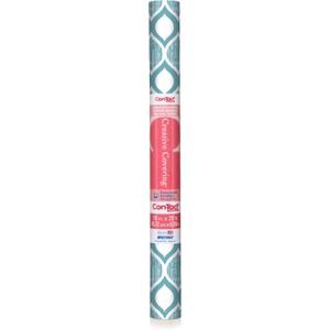 Con-Tact Brand Creative Covering, Self-Adhesive Shelf Liner, Multi-Purpose Vinyl Roll, Easy to Use and Apply, 18'' x 9', Savoy Blue Con-Tact Brand Creative Covering, Self-Adhesive Shelf Liner, Multi-Purpose Vinyl Roll, Easy to Use and Apply, 18'' x 9', Savoy Blue