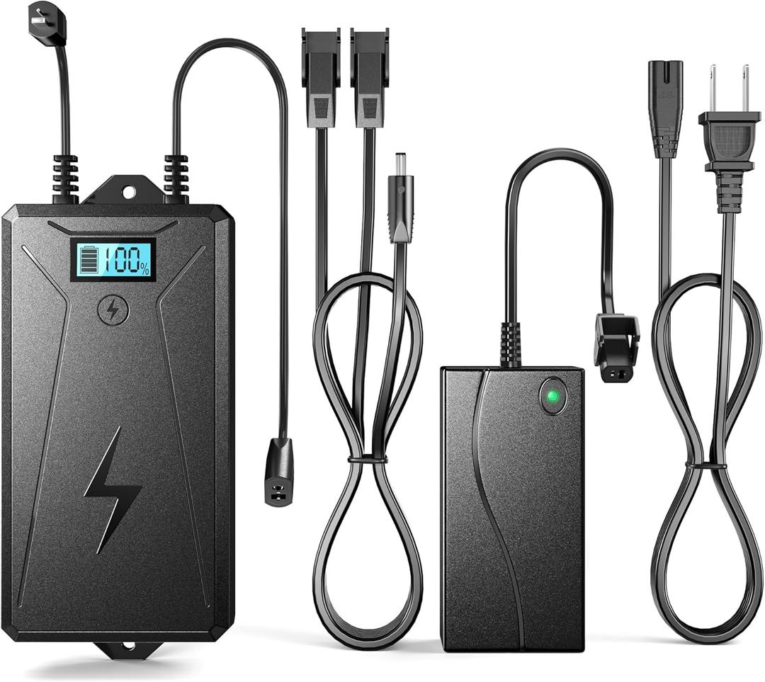 Battery Pack for Reclining Furniture,2500mAh Recliner Battery Packs Rechargeable 2 Pin, Universal Wireless Batteries for Reclining Furniture with Charger for Electric Recliner, Sofa, Couch, Lift Chair