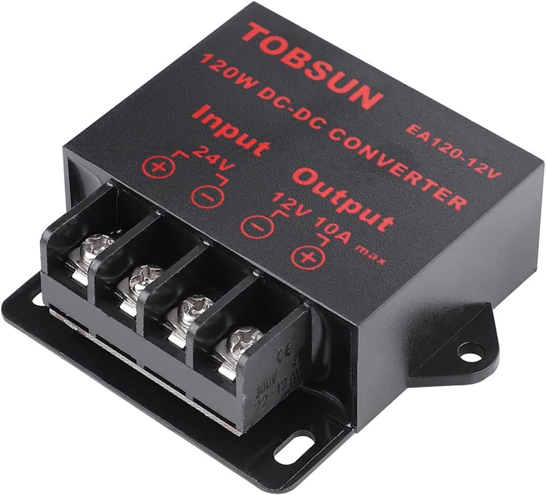 DC 24V to DC 12V 10A 120W Step Down Buck Converter Voltage Regulator Reducer Power Converter Mini Module 12V Transformer