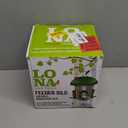 LONA Bird Feeders for Outdoors Hanging  3 Separate Compartments, 3 Feeding Ports, Weatherproof Dome & 3 Ways to Hang, Large Capacity for Cardinals/Finches (Green (Normal)