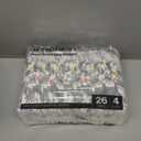 The Honest Company Clean Conscious Diapers for Delicate Skin Up to 100% Leakproof Hypoallergenic Fragrance-Free Baby Gender Neutral Prints Super Club Box Size 4 (2237 lbs) 104 (Space Travel + Big Trucks)