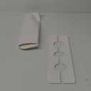 1 Pcs 3 Round Hole Drip Catcher Diatomite Faucet Mat for Kitchen(pre-made 3 Hole) Faucet Mat Splash Catcher Sink for Bathroom Sink (White)