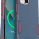 OtterBox iPhone 13 Mini and 12 Mini (Only) Commuter Series Case Thin, Dual-Layer, Pocket-Friendly, Port Cover Blue/Pink