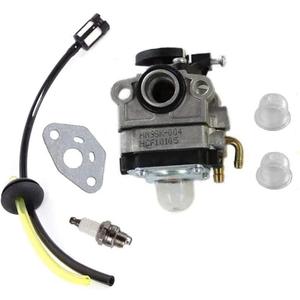 HURI Carburetor with Fuel Line Gasket for Craftsman 4 Cycle Mini Tiller 316.292711