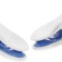 Whitmor Soft Touch Clothespins Set of 10 (White / Blue)