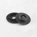 eMagTech 8PCS Car Floor Mat Clips 13142011 13142012 Carpet Anti-Slip Buckle Plastic Fastener Clip Round Fixing Grip Clamps Mounting Retainer Black
