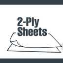 Amazon Basics 2-Ply Facial Tissue, 160 Count