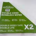 Feiyueauto Double Sided Boneless Wiper Blade Replacement 22" x 20" 2pc