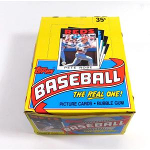 1986 Topps Baseball Wax Box (36 Packs) Possible Cal Ripken Jr.