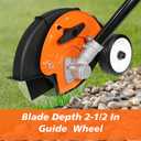 9-Inch Cutting Blade Lawn Edger Universal Attachment for More Brands of Powerheads