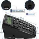 AGPtek Call Center Dialpad Headset Telephone with Tone Dial Key Pad & REDIAL
