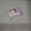 Fall Press on Nails Medium Square Fake Nails Glitter Gold False Nail Burgundy and Maple Leaves Design Autumn Full Cover Gel Artificial Nails Stick on Nails for Women Girls 24 PCS