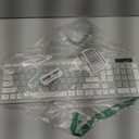 Wireless Keyboard and Mouse Combo, FullSized Wireless Keyboard and Adjustable DPI Mouse, 2.4GHz USB Receiver, Silent Keyboard and Mouse for PC, Windows, MAC, Desktop, Laptop (Avocado Green)