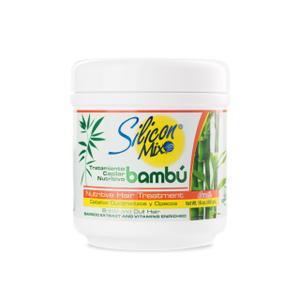 Silicon Mix Bamboo Nourishing Hair Treatment 16 ounces Deep Conditioning Mask for Strong, Hydrated, and Revitalized Hair, Restores Shine, Softness, and Improves Elasticity