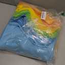 Simple Houseware Microfiber Cleaning Cloth 50 Pack, 12" x 12", 4 Colors