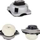 3Pcs Engine Motor Transmission Mount Kit Compatible with Mercedes-Benz GLE400 16-17, Compatible with GLE43 AMG 17-19, Compatible with GLE550e 2016-2018, OE: A4094, A4094, A4096