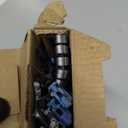 2PCS T13 (Assembly Completed) Action Figure Set, 3D Printed Action Figure,3D Printed Toys Stick Figure,Collectors Decorations for Game Lovers Toys (Silver Blue)