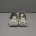 2 x CCINEE 4 Packs Mardi Gras Fringe Table Skirt Party Decorations, 36ft Purple Green Gold Wavy Metallic Tinsel Foil Carnival Table Skirts For Mardi Gras Carnival Holiday Masquerade Party