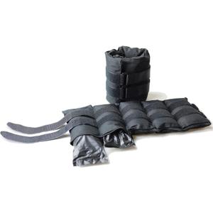 CAP Barbell Adjustable Ankle Weights |20lb Pair | Black