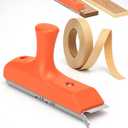 Edge Banding Trimmer Set with Stainless Blades&Ergonomic Grip,for Veneer, PVC, and ABS on Straight, Curved, and Chamfered Edges Veneer,with 3/4 inch x 50ft Birch Edge Banding roll of Veneer