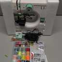 Sewing Machine for Beginners with 12 Built-in Stitches, 6 Included Feet, Portable Sewing Machine with Foot Pedal, High-Low Speeds