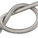 uxcell Extended Tension Spring Wire Diameter 0.031", OD 0.31", Free Length 11.81" Stainless Steel Small Dual Hook Tension Spring for Machinery Construction Industrial