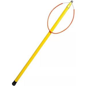 Pool Safety Telescoping Pole for Drowning Swimmers, Swimming Special Rescue Hook with Reflective Band, Dangerous Area Oceanarium Emergency Life-Saving Equipment, Size : (196in/16.4ft)