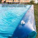 Slip and Water Slide for Kids and Adults Backyard,2 Lanes Extra Long Inflatable Slip and Water Slide with Sprinkler and Bodyboards,Heavy Duty Summer Outdoor Water Toy,Blue Shark Theme, 22ft-Double Lane