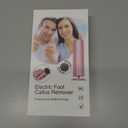 Electric Foot Callus Remover,Foot Scrubber & Callus Remover for Feet Foot Spa Pedicure Tool with 60 Grinding Discs Professional Electric Foot File Ideal (Light Pink)