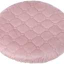 PATIKIL Stool Covers Round, Elastic Bar Stool Covers Washable Stool Cushion Slipcover Stretchy Bar Chair Seat Cover for 10-13 Inch Chair, Pink
