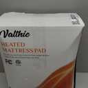 Heated Mattress Pad Full Size,Electric Mattress Pad with Preheat Functions,Bed Warmer with 12 Heat Settings Controller & 1-12 Hours Auto Shut Off,Machine Washable (54"x75",White)