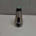Kitchen Faucet Head Replacement, LED Temperature Display Kitchen Spray Head, Pull Down Pull Out Faucet Sprayer Nozzle,Brushed Nickel