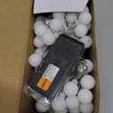 JMEXSUSS 100 LED Connectable Globe String Lights Indoor Bedroom, 33ft Warm White Christmas Lights Plug in with Remote, 8 Modes Hanging Fairy Light Outdoor for Room Classroom Party Spring Home Decor