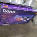 Roku Smart TV 2025  50-Inch Select Series, 4K HDR TV  RokuTV with Enhanced Voice Remote  Flat Screen LED Television with Wi-Fi for Streaming Live Local News, Sports, Family Entertainment