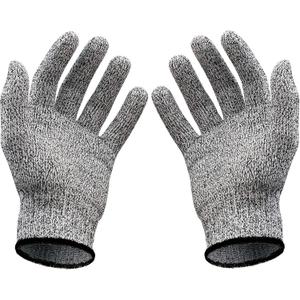 Safe Cut Resistant Gloves High Performance EN388 Food Grade Level 5 Protection for men & women Kitchen (X-Large)