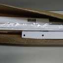 Hand Rails for Outdoor Steps, 5 Step Handrail & Indoor Stair Railing Kit, Railings for Outdoor Steps and Hand Rails for Seniors for Porch Railing & Deck Hand Rail, 4 to 5 Steps White Handrails