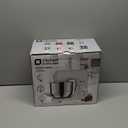 Kitchen in the box Stand Mixer,3.2Qt Small Electric Food Mixer,6 Speeds Portable Lightweight Kitchen Mixer for Daily Use with Egg Whisk,Dough Hook,Flat Beater (Black)