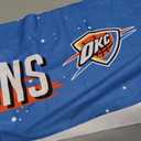 Oklahoma City Thunder 2025 NBA Champions Courtside Cooling Towel, Official 12" x 31.5" Performance Sports Towel, Reusable, Fast-Activating Towel with Bold Team Graphics for Game Day, Gym & Summer Heat