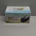 Bubble Machine, Automatic 18000+ Per Minute Big Bubbles Blower Maker for Kids Toddlers with 2 Speeds, 6 Wands, Operated by Plugin or Batteries for Outdoor/ Indoor Birthday Parties, Wedding (Black)