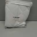 100% Stain Resistant & Waterproof Standard Size Pillow Protectors with Zipper Set of 1- Bed Bug & Dust Mite Proof White Pillowcases - Breathable, Comfortable Covers for Pillows, 21 x 27 Inches