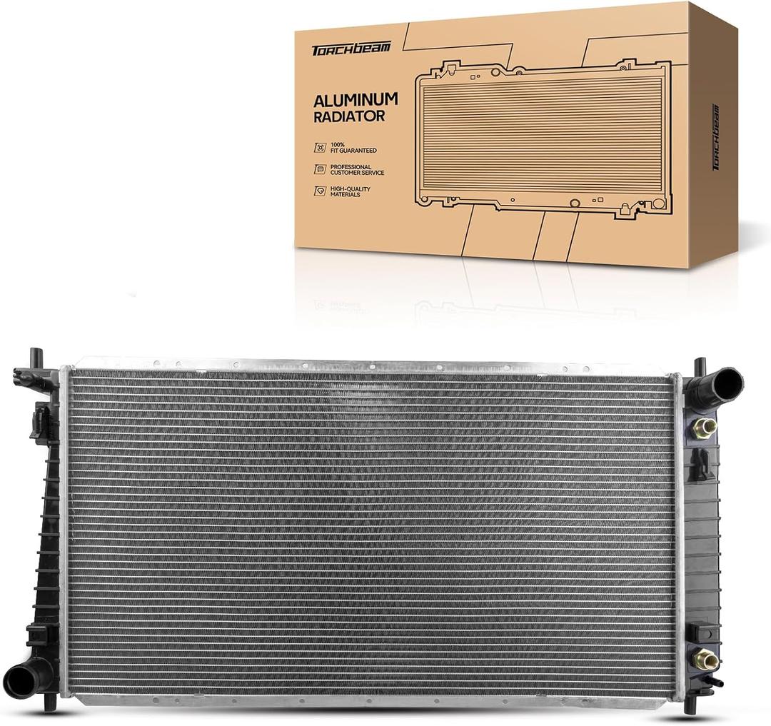 Torchbeam CU2257 Vehicle Radiators for 1999-2002 F-150 5.4L, 2003 F-150, 1999-2002 F-150 4.6L, 1999-2002 F-150 4.2L, 1999-2002 Expedition, 1999-2003 F-250 Super Duty 5.4L