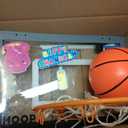 SKLZ Pro Mini Indoor Basketball Hoop with Ball, Over the Door, Shatter-Proof Backboard, Spring-Action Break-Away Steel Rim, Great for Home, Dorm Room, and Office