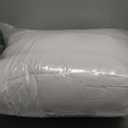 EDOW Throw Pillow Inserts, Set of 2 Lightweight Down Alternative Polyester Pillow, Couch Cushion, Sham Stuffer, Machine Washable. (White, 18x18)