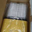 LNYZQUS Aluminum Foil Mini Loaf Pans with Lids 50 Pack, 6.8oz Rectangle Baking Cups Muffin Tins,Disposable Baking Tins Mini Baking Pans Holders -Black In Gold