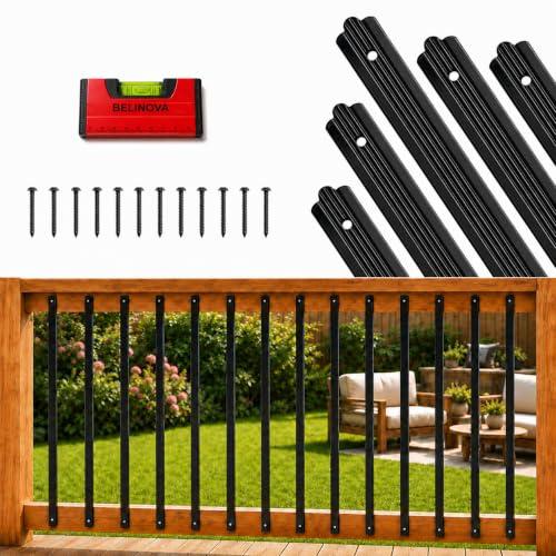 Belinova 25 Pack 29.5 Inch Aluminum Deck Balusters with 54 Screws