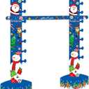 Christmas Inflatable Limbo Game for Adults 59 Inch Christmas Party Games Carnival Game Engage Your Guests Inflatable Decoration for Xmas Party Indoor Outdoor Picnic Decor Supplies