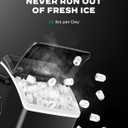 Totnz Ice Makers Countertop,26 Lbs/24 Hrs, Portable Countertop Ice Maker with Self Cleaning Function,Ice Maker for Kitchen/Office/Parties
