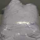 Cmfshape Lavender Pinch Pleat Comforter Set King Size-7 Pieces Bedding Comforter Bed in A Bag-Lightweight Microfiber Bedding Set with Comforter,Fitted Sheet,Flat Sheet and Pillow Shams-104 x90