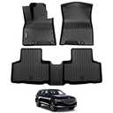 Cartist Floor Mats for 2021-2025 2026 Genesis GV80 (5 Seats), All Weather Floor Mats for GV80 Accessories Heavy Duyt Waterproof